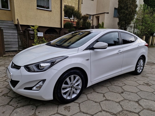 Elbląg Hyundai Elantra1.6 BenzynaModel 2016Klimatronik136 tys kmAlufelgiKupiona w Polskim Salonie