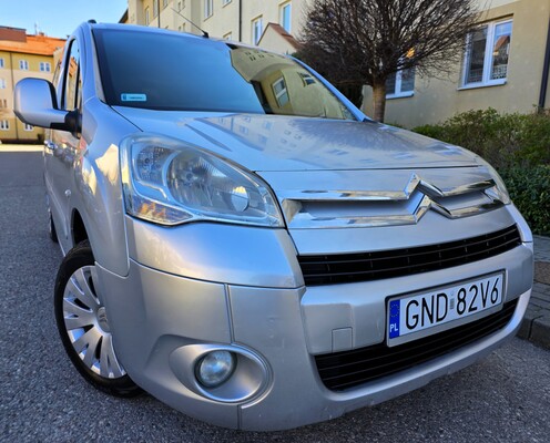 Elbląg Citroen Berlingo MULTISPACE 1.6HDI 110KM 2013Rok Rodzinny Zadbanny-Wspomaganie Kierownicy Elektryczne