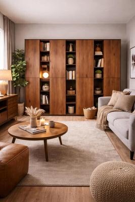 Elbląg SPRZEDAM:Unikatowy regał/szafa robiona na zamówienie – wyjątkowa okazja! Wymiary : szer.295 cm x