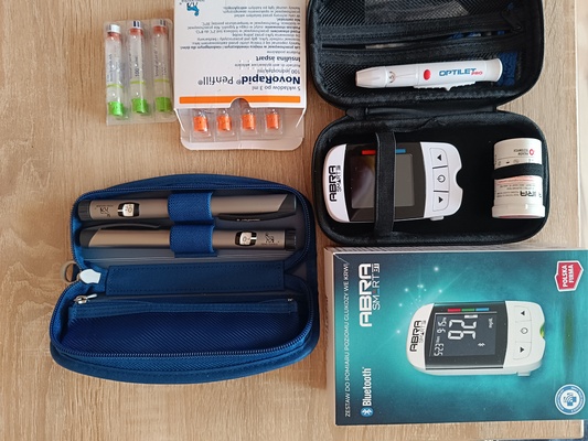 Elbląg Sprzedam dwa Penny novo nordisk 4 ampułki  NovoRapid penfill  oraz insulatard penfill. .. .glukometr Smart BT
