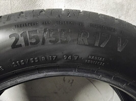 Elbląg Witam. Sprzedam 4 letnie opony Continental Eco contact 6 215/55r17.Opony są praktycznie nowe, przejechały 3800