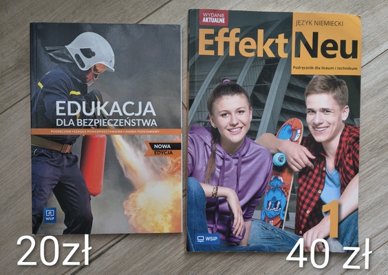 Elbląg Sprzedam książki do liceum/technikum 1 klasy
Podręcznik do języka niemieckiego Effekt neu 1,książka zakupiona w