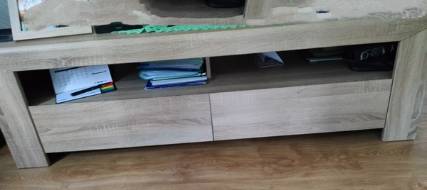 Elbląg Sprzedam szafkę RTV oraz szafkę nad TV. Firma BRW. Stan bardzo dobry.