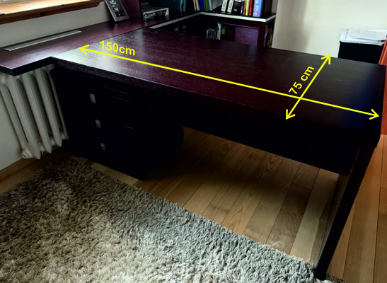 Elbląg Oddam biurko (drewno), regał- biblioteczkę i regał z szafką (narożny).
Demontaż mebli i transport we własnym