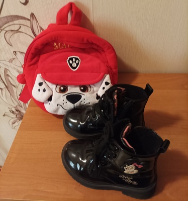 Elbląg Witam 
Oddam buty rozm 26 i plecak za ptasie mleczko.