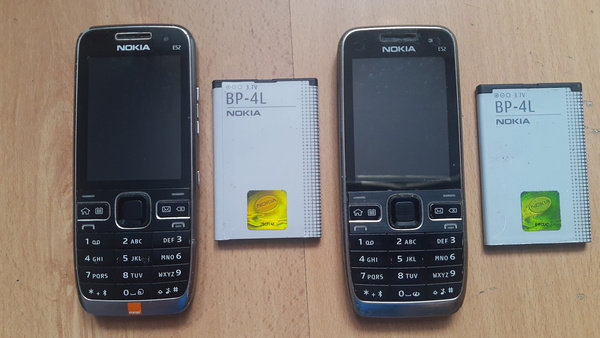 Elbląg Sprzedam dwa telefony NOKIA E-52 100% sprawne  