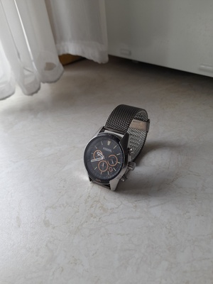Elbląg Zegarek Fossil ch2891 porysowane szkiełko w dobrym stanie technicznym