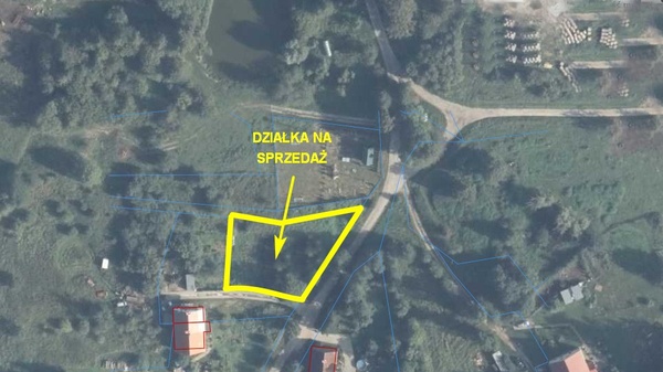 Elbląg * * * ABC NIERUCHOMOŚCI * * *POLECAMY! DZIAŁKA Z WYDANYMI WARUNKAMI ZABUDOWYo pow. 1141 m2wjazd na działkę z