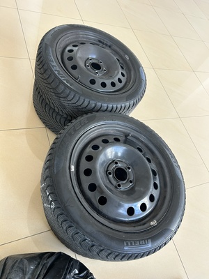 Elbląg ❄️ ZESTAW OPON ZIMOWYCH PIRELLI  17 NA STALOWYCH FELGACH 5X108 ❄️