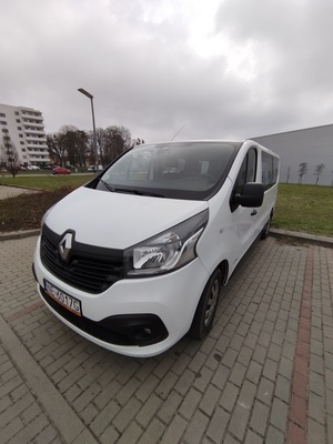 Elbląg Renault Trafic Long, 1.6dci 145KM, 9 os, Klima, Salon PL. 