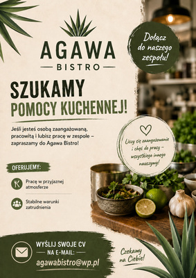 Elbląg Zatrudnimy pomoc kuchenną
Wszystkie informacje uzyskają Państwa po wysłaniu CV będziemy kontaktować się i