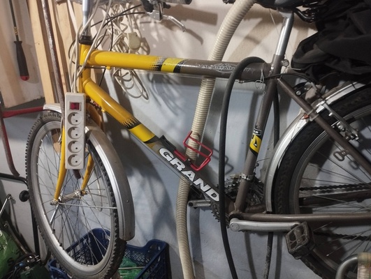 Elbląg Sprzedam rower męski Grand, Sprawny, solidny, mało jeżdżony. Przerzutki przód i tył Shimano, oświetlenie,