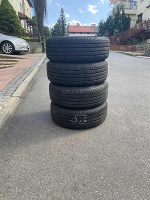 Elbląg Opony letnie 205/55 R16 94W z felgami – Opel Vectra C – stan bardzo dobry
