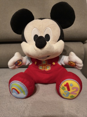 Elbląg Sprzedam interaktywną maskotkę Myszka Miki. Stan bardzo dobry. Słodki pluszak z mięciutkiego materiału stanie