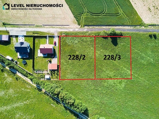 Elbląg LEVEL NIERUCHOMOŚCI  Dwie działki pod Pasłękiem2002m2 i 1999m2Marianka  NIERUCHOMOŚCI NA POZIOMIE