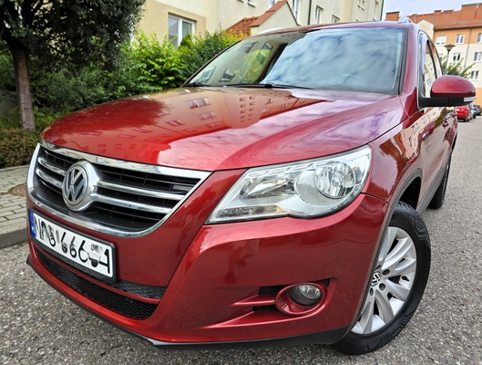 Elbląg Volkswagen Tiguan 1,4Benzynka 150KM 2010Rok Bardzo Dobry Stan Ekonomiczny    -Klimatyzacja