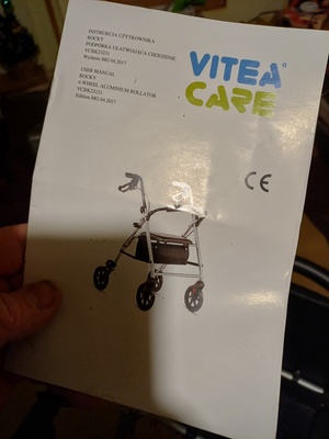 Elbląg Sprzedam chodzik dla osoby niepełnosprawnej mającej problemy z poruszaniem  się. Chodzik jest praktycznie ani