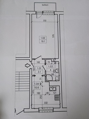 Elbląg Kawalerka 37m2 plus balkon i piwnica (wysoki parter) w bardzo dobrej lokalizacji