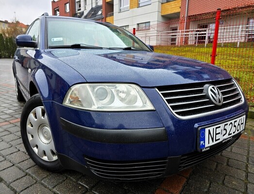 Elbląg Volkswagen Passat B5 Lift 1.9Diesel 130KM 2002Rok Bezawaryjna Jednostka Ekonomiczna-Klimatronik  Poduszki