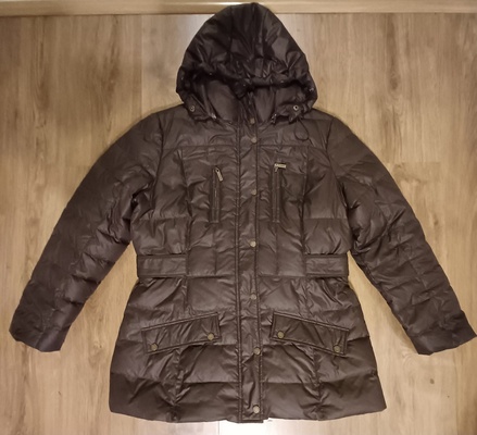 Elbląg Śliczna kurtka w kolorze czekoladowym firmy MARK ADAM NEW YORK rozmiar 44,stan idealny, wszystkie guziki i