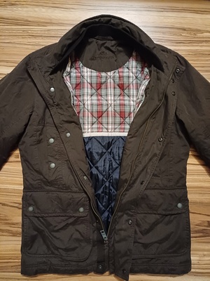 Elbląg NOWA Kurtka męska lekka wysoka jakość firma Walbusch rozmiar M lub 48 na wzrost ok.175 regulacja napkami w