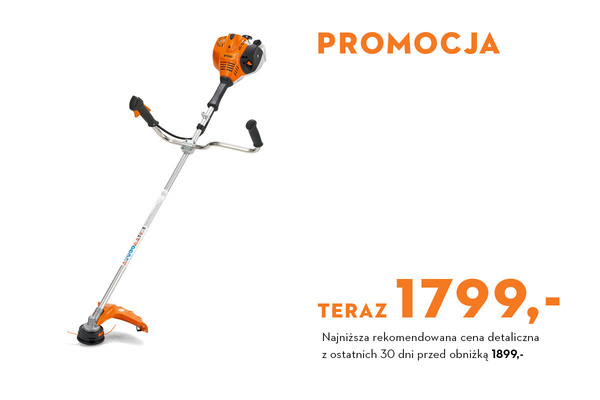 Elbląg Techtrans prezentuje:Kosa spalinowaStihl FS 70 C-EPrzegląd zerowy GRATIS!Raty 0%PROMOCJA - 100zł STARA