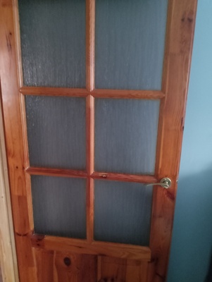 Elbląg Sprzedam drzwi wewnętrzne sosnowe lakierowane 80cm prawe wysokość 195cm