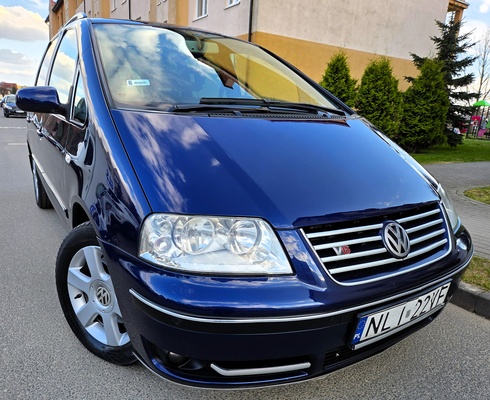 Elbląg Volkswagen Sharan 2,8VR V6 Benzyna Gaz 204KM 2003Rok Gaz Ważny Do 2033r-Klimatronik&nbsp; Poduszki Powietrzne