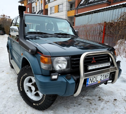 Elbląg Mitsubishi Pajero 2 4X4 OFF ROAD 2,5Diesel 100KM 1996Rok Doinwestowany