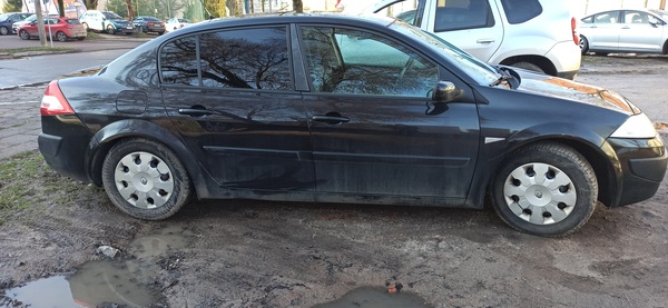 Elbląg 🚗 Renault Megane II 1.6 benzyna, 117 421 km, 2 karty, nowy akumulator – badanie techniczne do