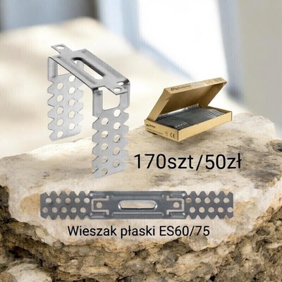 Elbląg Wieszak ES płaski do profili CD60 > > >