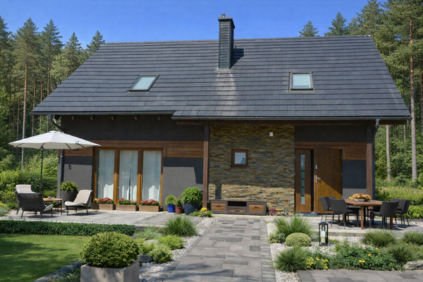 Elbląg DOM DREWNIANY JEDNORODZINNY ECOHOUSE XXIJesteśmy firmą zajmującą się produkcją domów drewnianych mieszkalnych