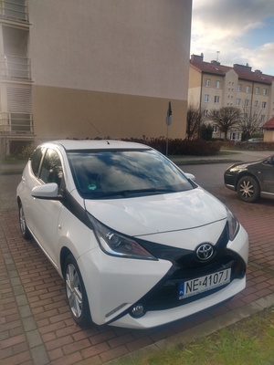 Elbląg Sprzedam Toyota Aygo, 2015 r. Prywatne ogłoszenie. Auto w bardzo dobrym stanie, zadbane. Wszystko działa