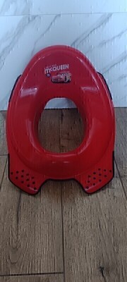 Elbląg Nakładka antypoślizgowa na sedes, poduszeczka- motylek z minky, kocyk błękitny, podest biały, opakowanie duże