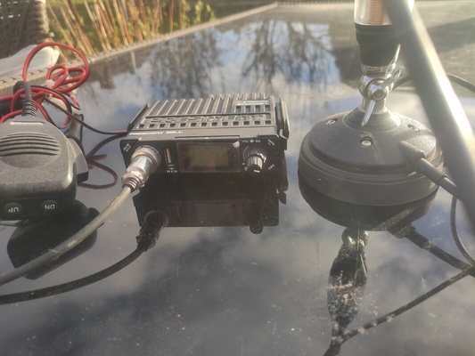 Elbląg Sprzedam Radio cb  plus antena uchwyt na magnez cena 350zl