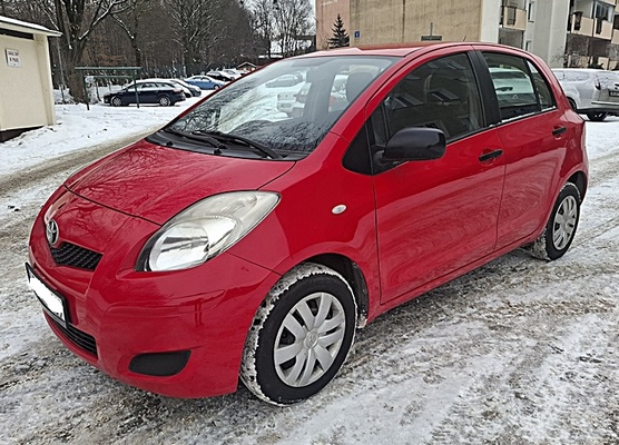 Elbląg TOYOTA YARIS1.0 BenzynaM-2011 rSalon PolskaPrzebieg 171 tyś. kmZADBANA
