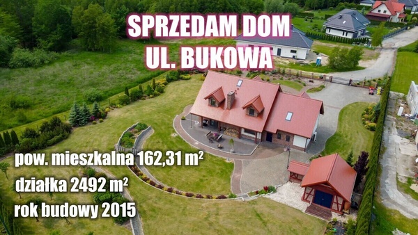 Elbląg TO MY SPRZEDAJEMYNIERUCHOMOŚCI W TYM MIEŚCIEBIURO NIERUCHOMOŚCIAMERICAN HOMEFOR SALE - DOM UL. BUKOWAWITAJ W DOMU