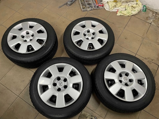 Elbląg do Corolli Verso II koła stalowe