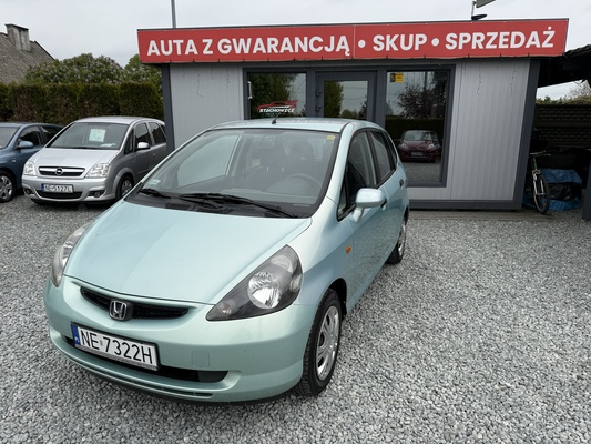 Elbląg Honda Jazz 1.4 benz 2002 rok 107 tys. km. Auto w super stanie, Klimatyzacja sprawna, el-szyby, Radio CD,