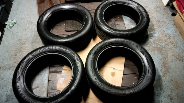 Elbląg Opony letnie 225/60/18 V XL Continental EcoContact 6,Stan bardzo dobry, Bieżnik ok 5 mm, Rok 2021