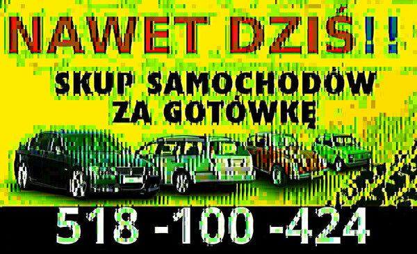 Elbląg ODKUPIĘ TWOJE AUTO !!!  ZAPŁACĘ GOTÓWKĄ OD RĘKI BEZ CZEKANIA. SZYBKO KONKRETNIE. ZAPRASZAM !!! DOJAZD NA