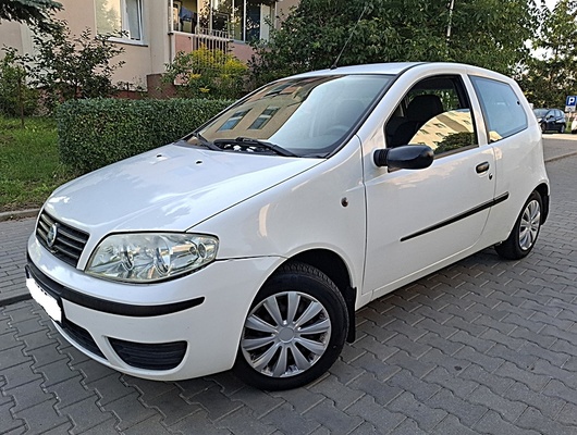 Elbląg FIAT PUNTO FL1.2 BenzynaPrzebieg 126 tyś. kmSerwisowany