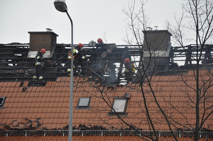 Dzielni strażacy.