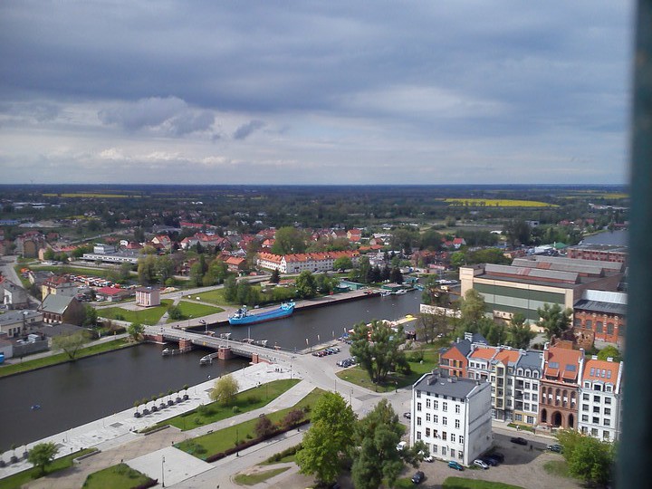 kanał elbląski.  (Maj 2015)