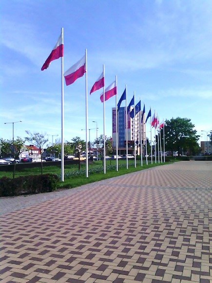 Patriotyczcnie i europejsko w Elblągu