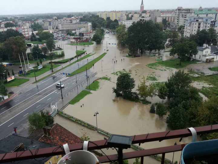 Powódź w Elblągu