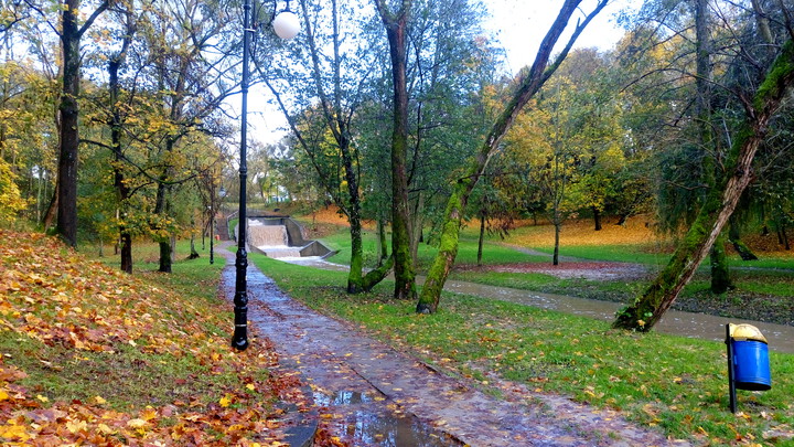 Park Dolinka. Kolory jesieni