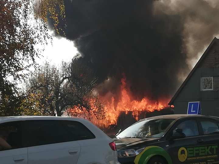 Pożar w Jegłowniku