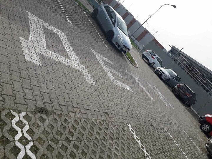 Elbląski parking.