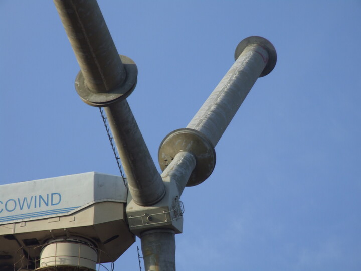 Wiatrak w miejscowości Pagórki. Oto wiatrak w miejscowości Pagórki,psuje się i wogóle.